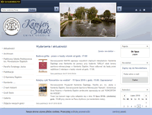 Tablet Screenshot of kamienslaski.pl